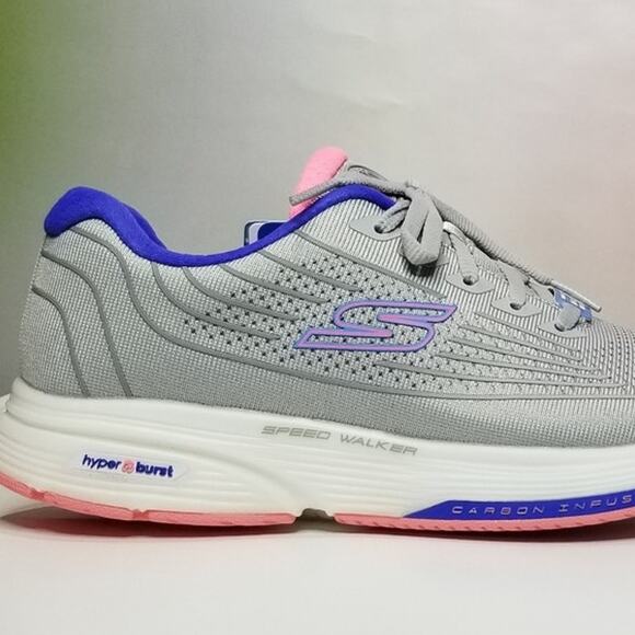 Skechers Women's GO WALK Speed Walker Stardust Shoes Size 9 NWT - Picture 4 of 8